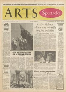 ARTS N° 377 du 19 septembre 1952