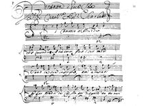 Partition , Si conosco o Mitilde, 16 Chamber cantates, 17 Cantaten für eine Solostimme