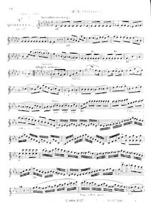 Partition violon 1, 3 corde quintettes (Nos. 1-3), Op.1, Onslow, Georges par Georges Onslow