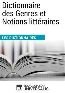 Dictionnaire des Genres et Notions littéraires