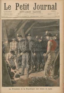 LE PETIT JOURNAL SUPPLEMENT ILLUSTRE  N° 421 du 11 décembre 1898