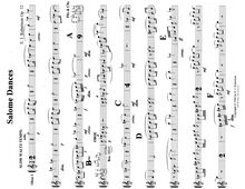 Partition hautbois 1, Salome Dances, C major, Robertson, Ernest John