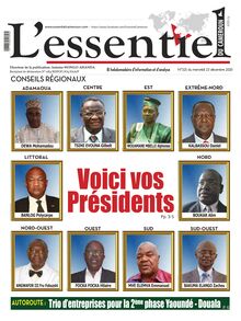 L’Essentiel du Cameroun n°325 - du mercrédi 23 décembre 2020