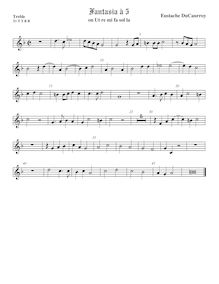 Partition viole de gambe aigue, Madrigali a 5 voci, Libro 1, Bartolini, Orindio par Orindio Bartolini