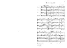 Partition complète, corde quatuor No.2, E♭ major, Rüfer, Philipp