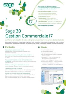 Sage 30 Gestion Commerciale i7