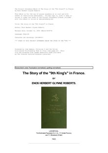 The Story of the "9th King s" in France