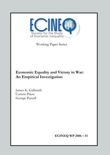 Economic Equality and Victory in War: An Empirical Investigation
