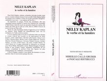 Nelly Kaplan le verbe et la lumière
