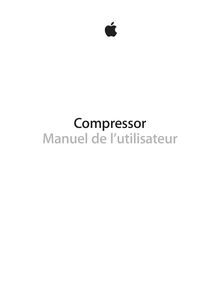 Compressor : Manuel de l’utilisateur