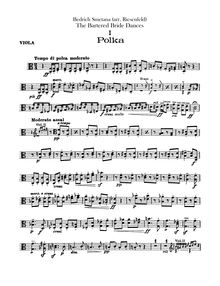 Partition altos, pour Bartered Bride, Prodaná nevěsta / Die Verkaufte Braut par Bedřich Smetana