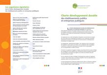 Charte développement durable