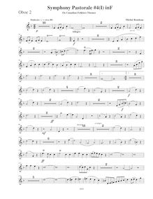 Partition hautbois 2, Symphony No.4  Pastorale , Symphony on Canadian Folk Themes