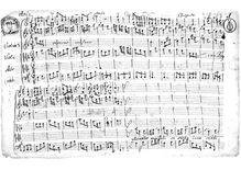 Partition Aria (Timagene): Quanto mai felici siete(A + 2 cornes, 2 violons, viole de gambe, continuo), Cleofide