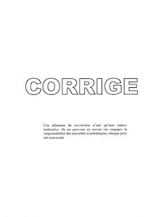 Corrige BP FLEURISTE Gestion Comptabilite 2005