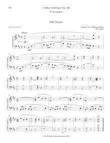 Partition 10, Verset (B minor), L’Office Catholique, Op.148, Lefébure-Wély, Louis James Alfred