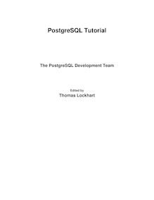 Tutorial PostgreSQL