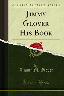 Jimmy Glover His Book