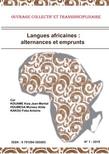 Langues africaines:alternances et emprunts