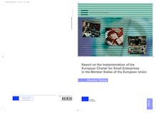 Report on the implementation of the European Charter for small enterprises in the Member States of the European Union