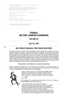 Punch, or the London Charivari, Volume 93, July 23, 1887.
