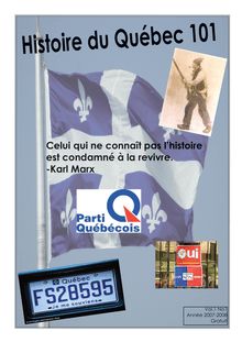 Histoire du Québec 101