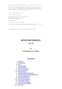 Dynevor Terrace: or, the clue of life — Volume 2