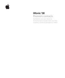Premiers contacts avec iMovie 08