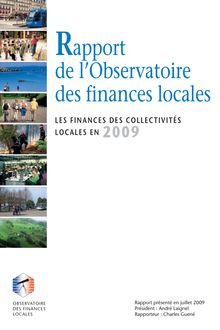 Les finances des collectivités locales en 2009