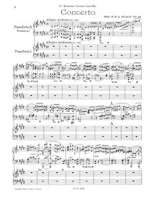 Partition complète, Piano Concerto, Op.45, Beach, Amy Marcy