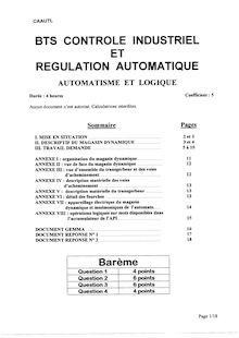 Automatismes et logique 2000 BTS Contrôle industriel et régulation automatique