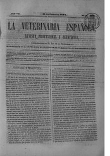 La veterinaria española, n. 198 (1863)