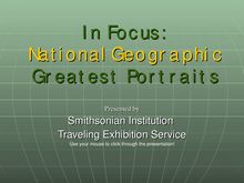 National Geographic Greatest Portraits