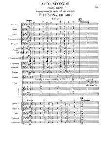 Partition Act II, Attila, Verdi, Giuseppe