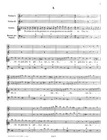 Partition Paratum cor meum, Deus, SWV 257, Symphoniae sacrae I, Op.6