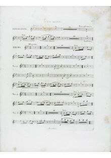 Partition flûte 2, Variations on  La Ci Darem la Mano , B♭ major