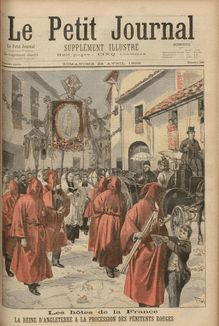 LE PETIT JOURNAL SUPPLEMENT ILLUSTRE  N° 388 du 24 avril 1898