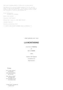 La Montarino - la poemaro pri Veslemey