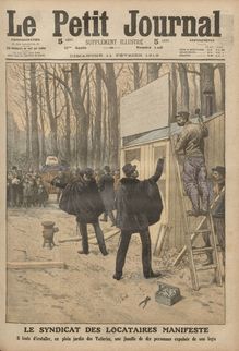 LE PETIT JOURNAL SUPPLEMENT ILLUSTRE  N° 1108 du 11 février 1912