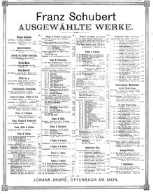 Partition de piano, 12 Valses Nobles, D.969, Schubert, Franz
