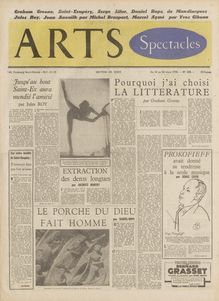 ARTS N° 403 du 20 mars 1953