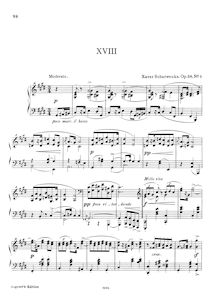 Partition complète, 4 Polish Dances, Op.58, Scharwenka, Xaver