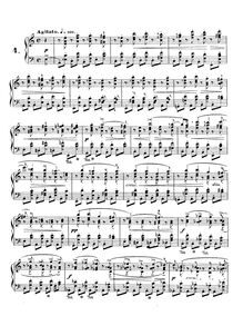 Partition Etude No.4, Etudes Op.25, Chopin, Frédéric