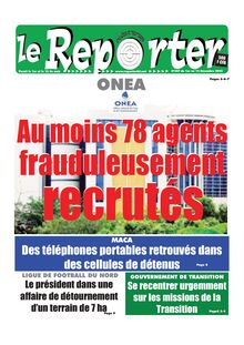 Le Reporter n°347 - du 12er au 14 décembre 2022