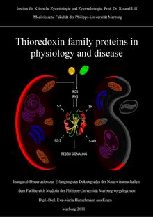 Thioredoxin family proteins in physiology and disease [Elektronische Ressource] / Eva-Maria Hanschmann. Betreuer: Christopher Horst Lillig
