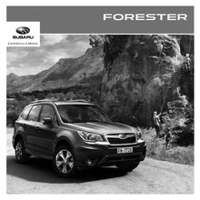 Subaru Forester - le catalogue