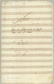 Partition Trio No.6 (flûte, violon, basse), 10 Trios, Croubelis, Simoni dall