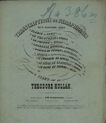 Partition complète, 12 Transcriptions ou paraphrases, Kullak, Theodor par Theodor Kullak