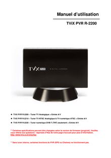 Notice HD Multimedia Player DViCO  TViX PVR R-2200