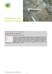 Canalisations de distribution de gaz